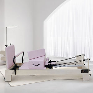 Reformador de Yoga de madera de arce duradero de alta calidad adecuado para uso en el gimnasio, imprescindible  de Pilates - Product Image 1