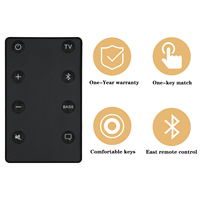 Control Remoto para Sistema de Sonido de TV Bose Solo 5 10 15 Serie II 418775 431974 845194 838309-1100 Barra de Sonido para TV