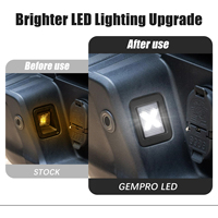 Feux de plaque d'immatriculation LED style X pour Ford F-150 2015-2024 FL3Z13550A, ensemble de feux de plaque arrière pour pare-chocs, montage direct, lot de 2 pièces