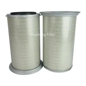 Huahang supply pleated Polyester replacement air filter cartridge P772522 for industry air filtration