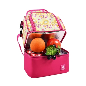 Bolsa Térmica OEM de Doble Capa, Personalizada, Impermeable, Bolso de Mano para Mujer, Fábrica de Origen, Bolsa Térmica Aislada, Portátil, para Almuerzo, Picnic y Viajes - Product Image 5