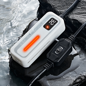 यह 25W मछली टैंक हीटर कछुए कछुए टैंक हीटिंग रॉड बाहरी मिनी एक्वेरियम हीटर नियंत्रक और डिजिटल डिस्प्ले के साथ - Product Image 1