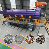 Tamis rotatif pour le tri des déchets urbains mixtes industriels (MSW) et des déchets solides municipaux (MSM)