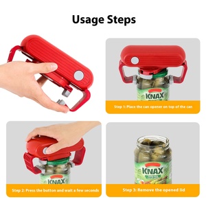 Strumenti da cucina in plastica moderna con tappo a vite elettrico multifunzione per bomboletta e apribottiglie - Product Image 3
