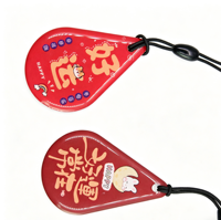 Op maat gemaakte NFC PVC epoxy sleutelhangers |   Slimme RFID-sleutelhangers voor contactloze informatieverdeling & marketing