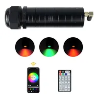 Petit moteur de lumière à fibre optique 6W RGB + CCT-Illuminateur LED économique pour la décoration intérieure/plafond étoilé avec application (mini et pas cher)