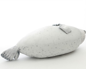 Grande Chubby Blob Seal Travesseiro Bonito 3D Algodão Stuffed Animal Toy Leão do Mar Almofada Pilli com baixo MOQ - Product Image 4