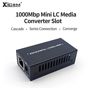 ตัวรับส่งสัญญาณไฟเบอร์ออปติก XICOM รุ่นมินิ LC โหมดเดี่ยว ระยะ 20 กม. พอร์ต RJ45 ใช้พลังงาน DC 5V - Product Image 4
