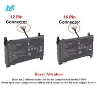 Batterie de remplacement MYiYAE 14.4v/86wh neuve Fm08 16 broches pour Hp Omen 17-an Hstnn-lb8b 922752-421 Hstnn-lb8a