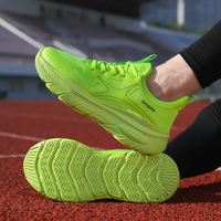 Sepatu Lari Cema All Seasons Serbaguna Ringan Gaya Kasual Tren Fashion Pasangan Bernapas Meningkatkan Tinggi Badan untuk Berjalan