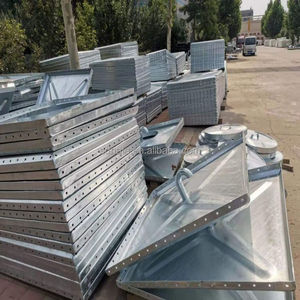 Tanque de retención de agua HDG elevado de 12 m³ con <span class=keywords><strong>torre</strong></span> a 12 metros <span class=keywords><strong>del</strong></span> suelo - Product Image 5