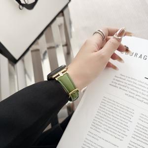 <span class=keywords><strong>Correas</strong></span> de <span class=keywords><strong>reloj</strong></span> de diamantes de cuero de aleación de Zinc de lujo para <span class=keywords><strong>Apple</strong></span> Watch correa para IWatch pulsera de muñeca <span class=keywords><strong>reloj</strong></span> inteligente 42 44 45 49 mm - Product Image 3