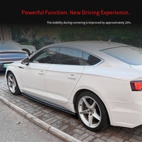 Veidt Convient pour Audi A5 S5 F5 2017-2020 Sportback à quatre portes, jupe latérale, spoiler, petit kit de carrosserie, pièces de modification