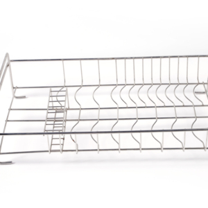 Hot Stainless Steel Wire <b>Basket</b> Kitchen <b>Storage</b> Drainer with Pull Drawers - Product Image 1