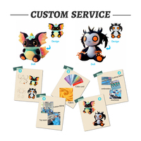 Cadeaux de Pâques, canard en peluche personnalisé, panier de Pâques en peluche