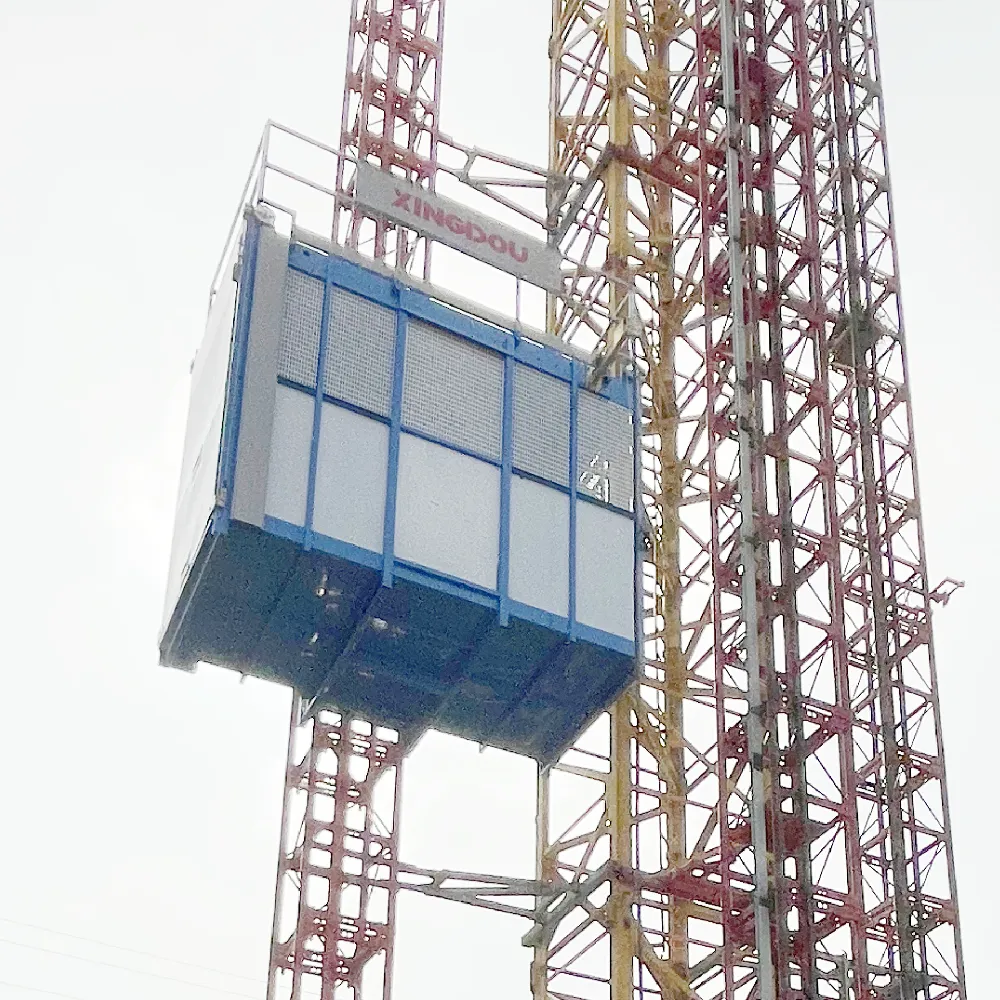 에너지 자재 절약 시멘트 운반용 엘리베이터 호이스트