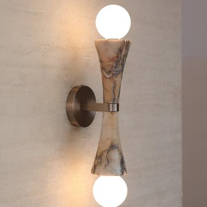 Huangdong Stone Wall Lamp E27 LED 220V For Living Room Hallway Staircase - Product Image 1