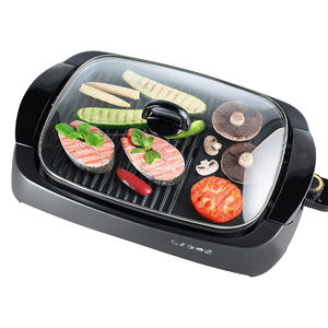 Aifa nueva barbacoa eléctrica interior Digital desmontable contacto modo sin humo plancha Panini parrilla tostadora sándwich - Product Image 5