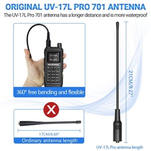 トランシーバーBaofeng Uv17pro高強力無線タイプc充電デュアルバンド長距離双方向無線ポータブルトランシーバー - Product Image 5
