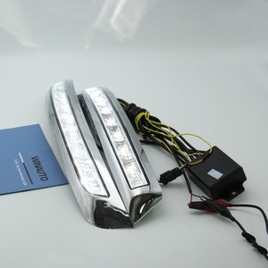Luz de circulación diurna LED Super Power de alta calidad para <span class=keywords><strong>Volvo</strong></span> <span class=keywords><strong>XC90</strong></span> 2007-<span class=keywords><strong>2013</strong></span> nuevo artículo con accesorios de luz de coche de luz amarilla - Product Image 4