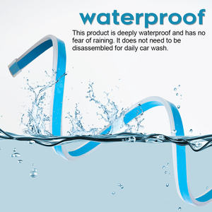 Jaune et blanc voiture LED phare DRL bande DRL clignotant coulant lumière Guide bande led lumière ambiante voiture - Product Image 3