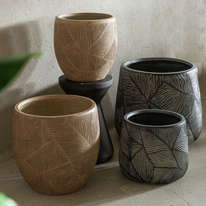Vaso per Fiori <span class=keywords><strong>in</strong></span> Fibra di Vetro e <span class=keywords><strong>Cemento</strong></span> Fatto a Mano, Ecologico, Durevole e Personalizzabile per Piante da Casa e Giardino - Product Image 4