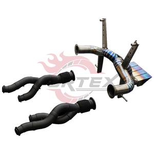 ท่อไอเสีย Vortex Titanium Catback พร้อมท่อดาวน์ไปป์เคลือบเซรามิกสำหรับรถยนต์ Lamborghini Aventador LP700-4 6.5L V12 ปี 2011-2016 - Product Image 5