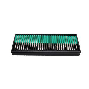 30 têtes de meulage diamantées avec tige de 3 mm, compatibles avec les outils rotatifs - Product Image 5
