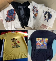 Impresora Industrial de Camisetas de Gran Formato con 4 Cabezales, Impresora de Inyección de Tinta Flexible DTG para Impresión Digital Textil en Tamaño A1