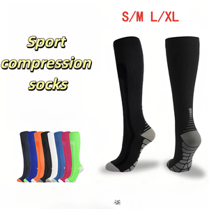 Customised Sports <b>Socks</b> Knee High Factory Soccer <b>Socks</b> Breathable <b>Moisture</b> Wicking Anti Slip Comfort Fit Bulk Custom Orders - Product Image 1