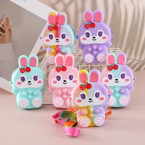 Dễ Thương Nhỏ Vòng Túi Duy Nhất Messenger Cậu Bé Túi Kawaii Đồng Xu Ví Nhỏ Trẻ Em Thời Trang Mới Nhất Thiết Kế Cô Gái Túi Xách