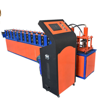 Perno de acero galvanizado y perfil de techo de armazón máquina formadora de rollos línea de producción de azulejos