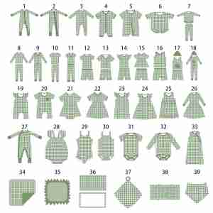 <span class=keywords><strong>Vente</strong></span> chaude, impression personnalisée, tissu en bambou super doux, <span class=keywords><strong>vente</strong></span> en gros de vêtements pour bébés tricotés, approvisionnement ODM, barboteuse longue pour nouveau-né avec fermeture éclair - Product Image 3