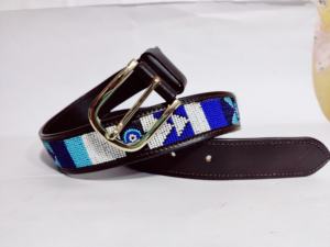 Ceinture en cuir de vache pour hommes de polo le plus récent en gros personnalisé avec boucle en résine - Product Image 3