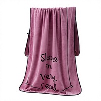 Factory Printed Large Microfiber Bath Towel Soft Absorbent Embroidery Logo Quick Dry and Compressed