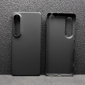 Coque de téléphone en fibre d'aramide véritable Lieght Weight pour étui de téléphone portable <span class=keywords><strong>sony</strong></span> 1VII/1vi/10vi/5vi - Product Image 2