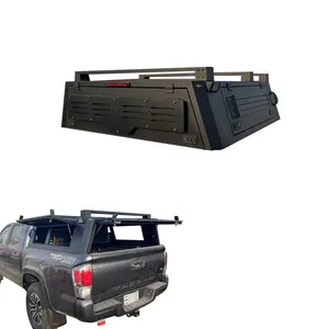4X4 Auto Accessories Aluminum Alloy Hard Top Tacoma Canopy Pick Up Cover Truck Bed for Toyota