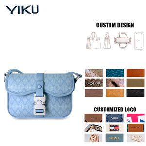Bolso Mensajero Personalizado de Fábrica YIKU, Bolso de Hombro de Cuero PU de Alta Calidad, Bolso Casual Personalizado para Hombre de Negocios - Product Image 2