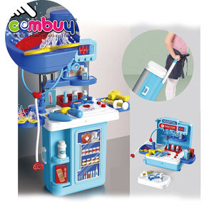 <span class=keywords><strong>Valise</strong></span> à roulettes médicale 4 en 1, avec jeux de rôle pour enfant, ensemble de jouets pour médecins, <span class=keywords><strong>valise</strong></span> électrique - Product Image 1