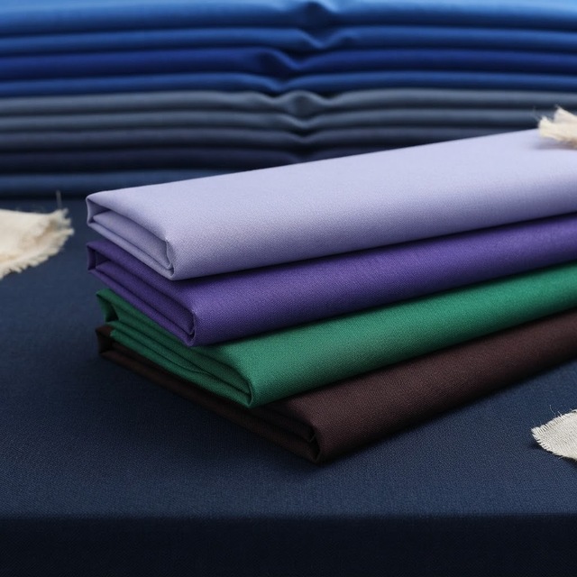 TC Twill Polyester/Cotton Fabric 32*32 130*70 150GSM Waterproof Breathable Abrasion-Resistant for Apparel-Uniform