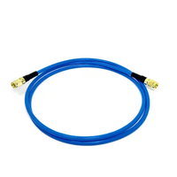 Approvisionnement d'usine SMA mâle à SMA mâle prise câble Coaxial RG141 RG402 câble d'extension à faible perte RF câble d'extension coaxial en queue de cochon