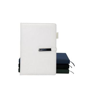 Kinh Doanh Văn Phòng A5 Máy Tính Xách Tay Với Màu Đen Linen Da Bìa Ý Tưởng Sản Phẩm Mới-Khóa Từ Tính Bìa Cứng PU Chủ Bút Tạp Chí - Product Image 5