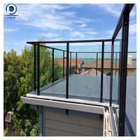 Prime – balustrade d'escalier en granit moderne, balustrade en acrylique, balustrade en plexiglas, vente en gros