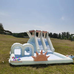 حديقة مياه صغيرة قابلة للنفخ رخيصة الثمن مخصصة خارجية لحديقة المنزل بأسعار للبائعين والموزعين - Product Image 1