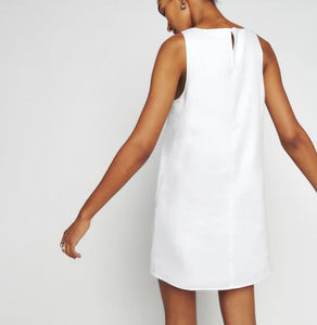 Vente chaude 100% Test complet personnalisé fournisseur disponible <span class=keywords><strong>de</strong></span> la Chine à la mode fabrication personnalisée robe blanche - Product Image 3