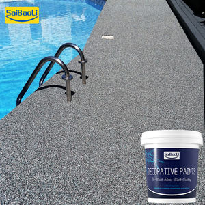 Revêtement en résine de pierre lavée décorative, texture d'agrégat naturel pour les murs intérieurs, les façades extérieures et la conception de sols - Product Image 3