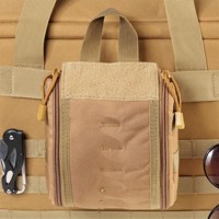Trousse de premiers secours tactique Molle personnalisée pour l'extérieur, sac de survie et de sauvetage en milieu sauvage, sac de rangement pour fournitures médicales d'urgence en voiture