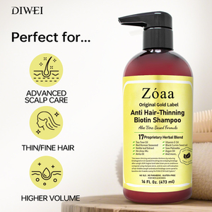 Shampooing et après-<span class=keywords><strong>shampoing</strong></span> et après-<span class=keywords><strong>shampoing</strong></span> <span class=keywords><strong>bio</strong></span> à la biotine <span class=keywords><strong>anti</strong></span>-<span class=keywords><strong>chute</strong></span> pour la croissance des cheveux DIWEI de marque privée qui renforce la densité - Product Image 2