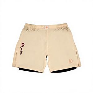 Custom MMA Fight <b>Shorts</b> BJJ <b>Grappling</b> <b>Shorts</b> Breathable Quick Dry Lightweight Sublimation Logo Training Competition Sportswear - Product Image 3