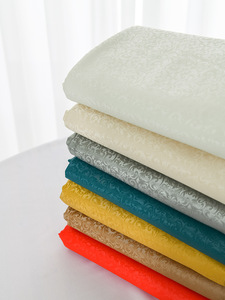 <span class=keywords><strong>Nappe</strong></span> <span class=keywords><strong>ronde</strong></span> en PU imperméable et résistante à l'huile pour hôtel Restaurant hôtel anti-repassage lavage gratuit - Product Image 5